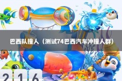 巴西队撞人（测试74巴西汽车冲撞人群）
